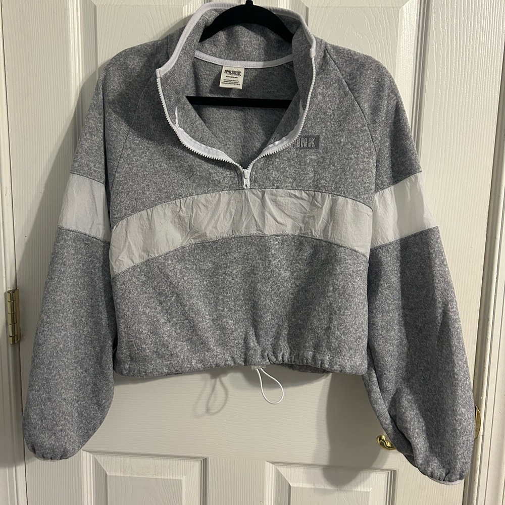 Victoria secret pink crop pullover